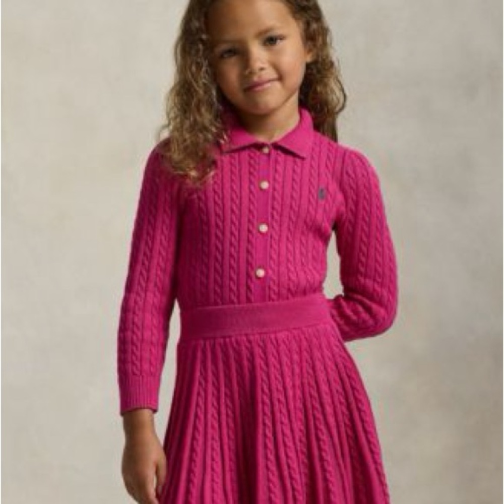 Polo by Ralph Lauren Crewneck Cardigan and Skirt, 2-Piece Set *NWT* 6T🛍️ - Picture 2 of 5